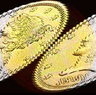 1901-S Gold $5 Half Eagle UNCIRCULATED: 1901-S Gold $5 Half Eagle UNCIRCULATED