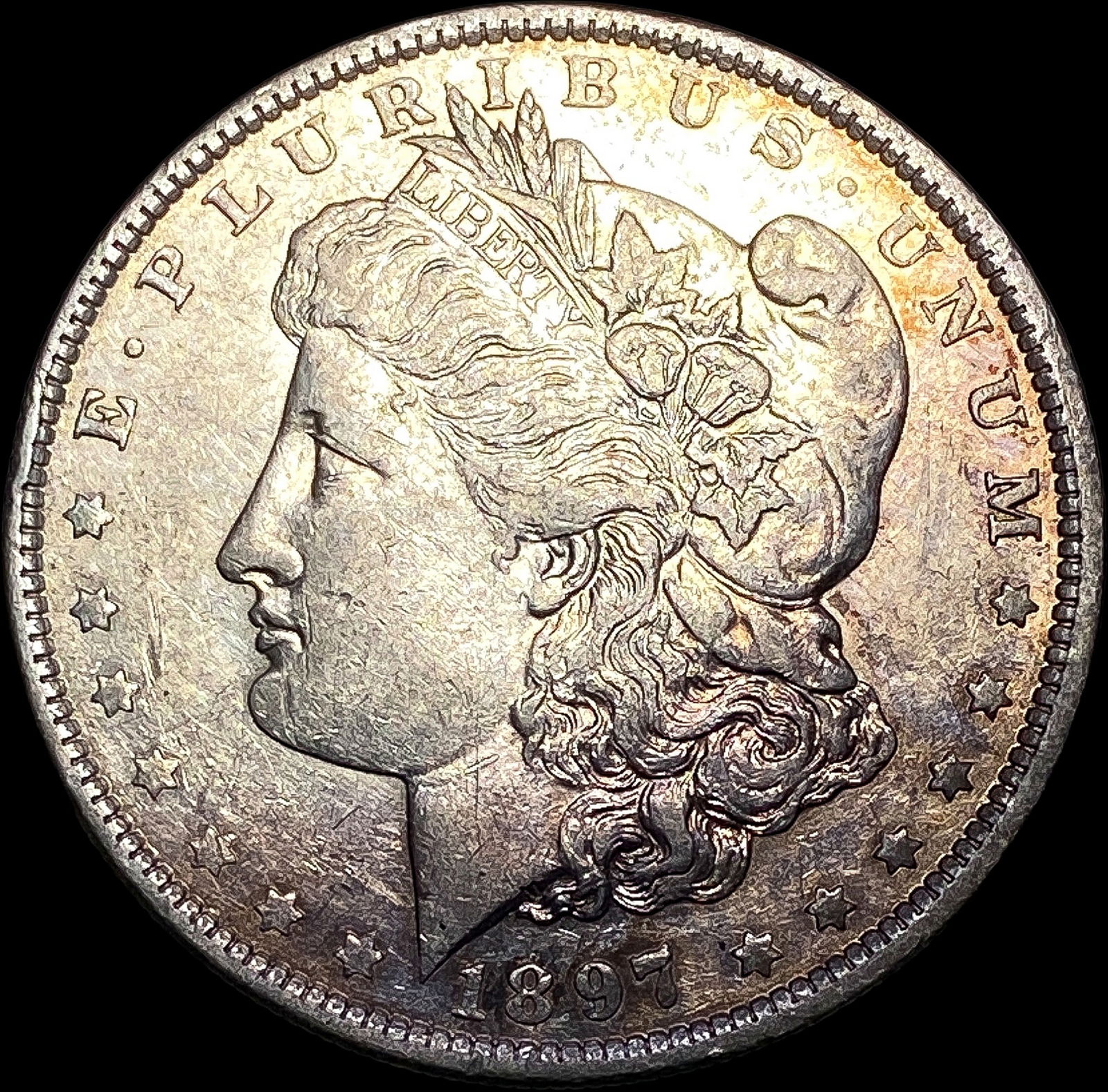 1897-O Silver Morgan Dollar CLOSELY UNCIRCULATED (1 of 2)