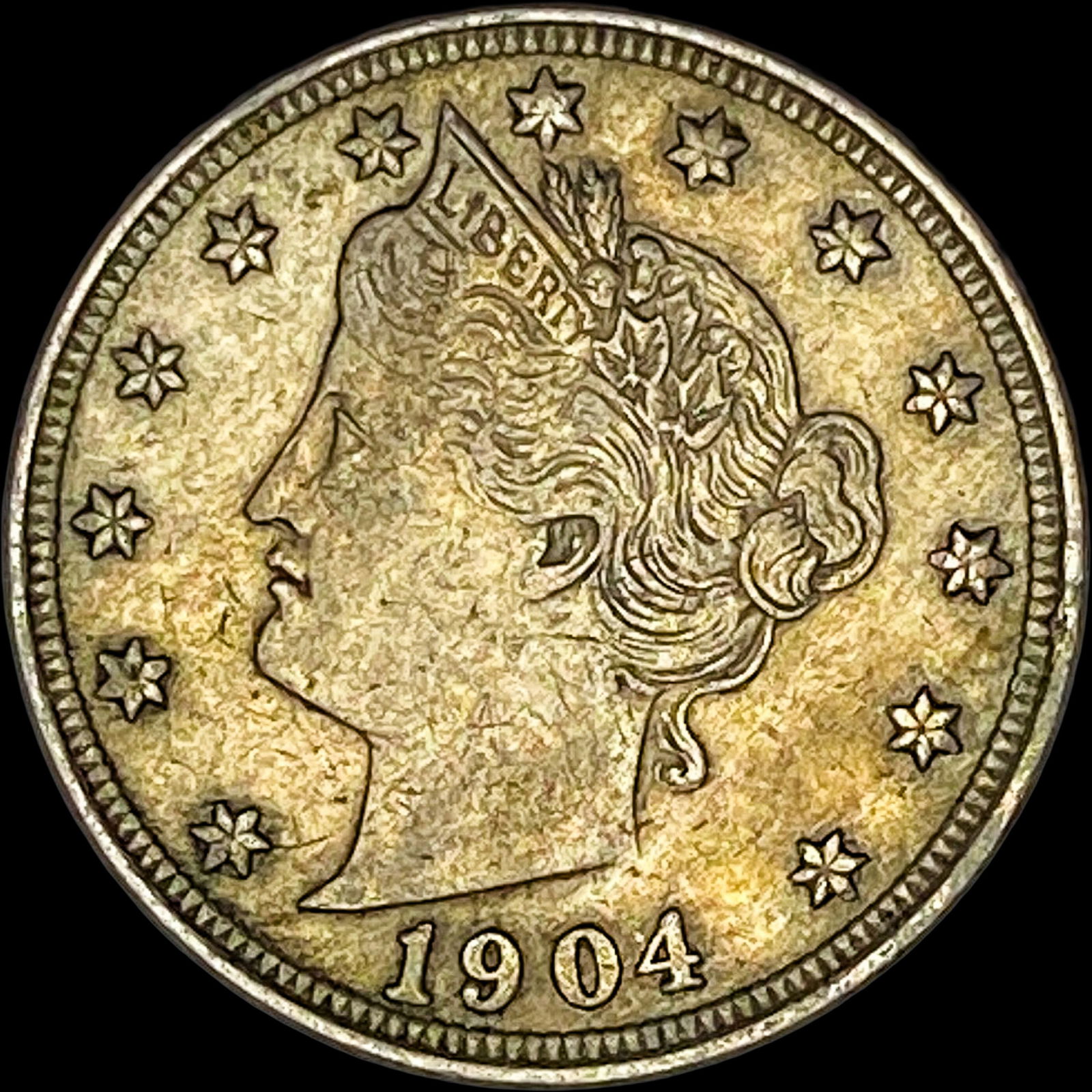 1904 Liberty Head Nickel NEARLY UNCIRCULATED (1 of 2)