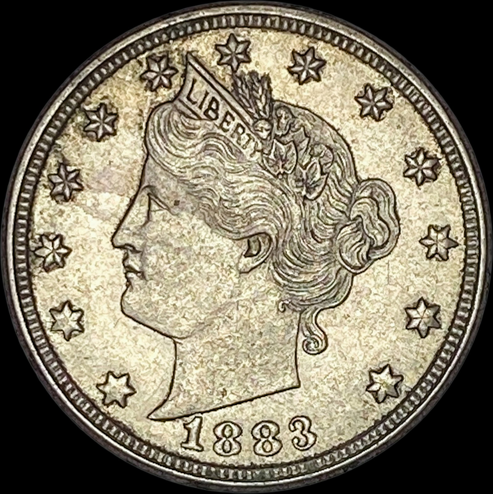 1883 Liberty Head Nickel (No Cents) CHOICE BU: 1883 Liberty Head Nickel (No Cents) CHOICE BU