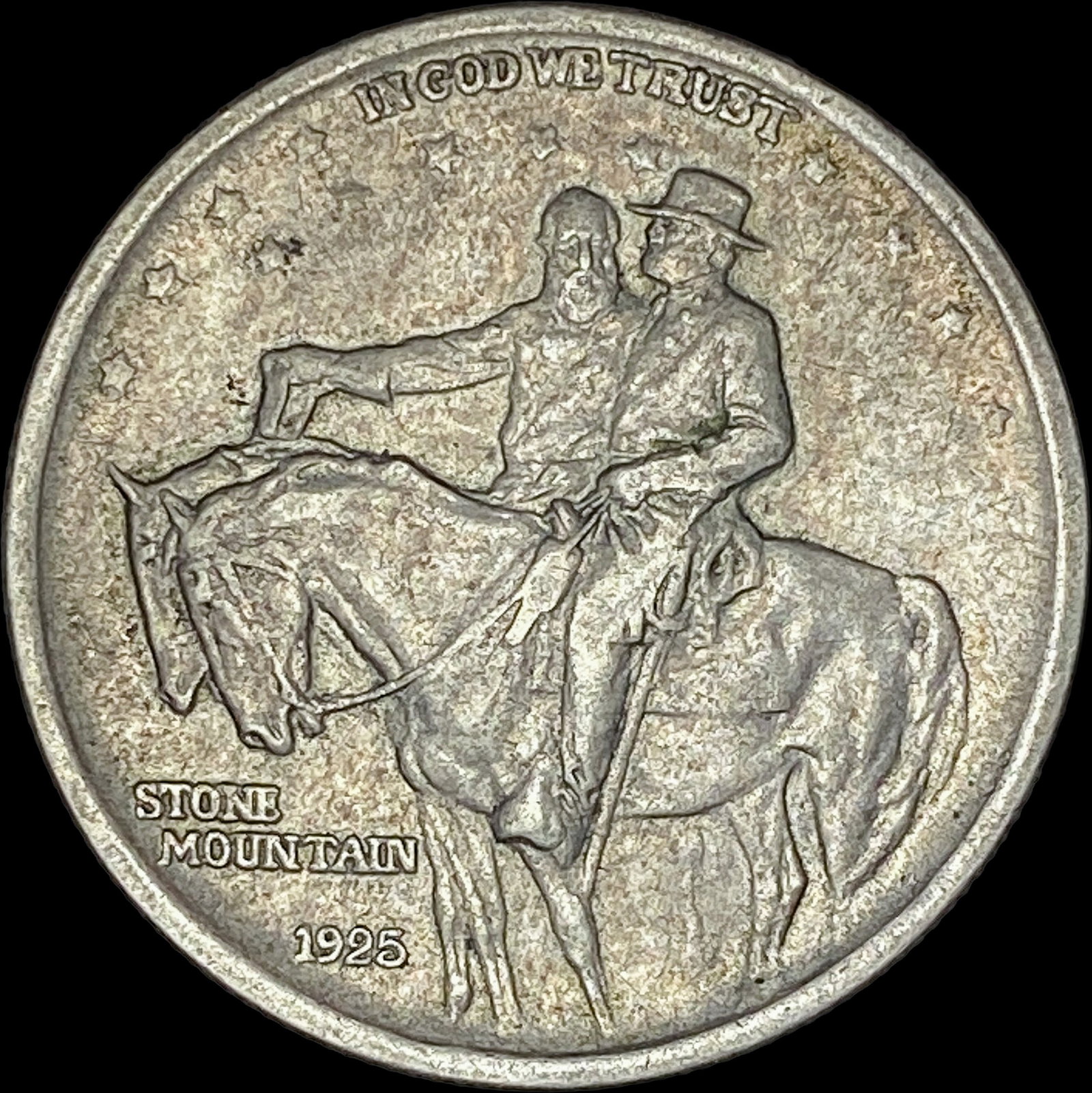 1925 Stone Mountain Half Dollar CLOSELY UNCIRCULATED: 1925 Stone Mountain Half Dollar CLOSELY UNCIRCULATED