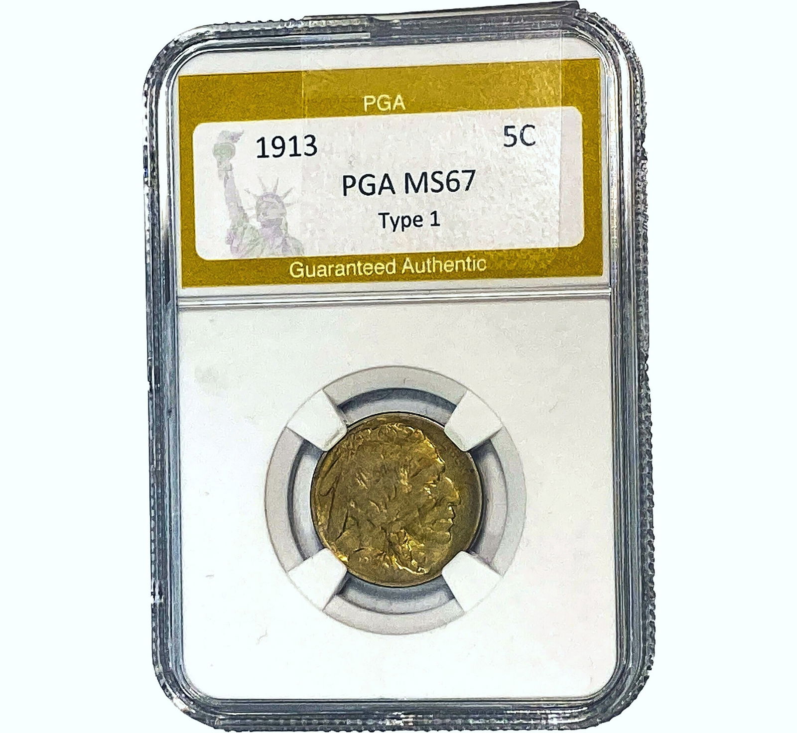 1913 Buffalo Nickel PGA MS67 (1 of 2)