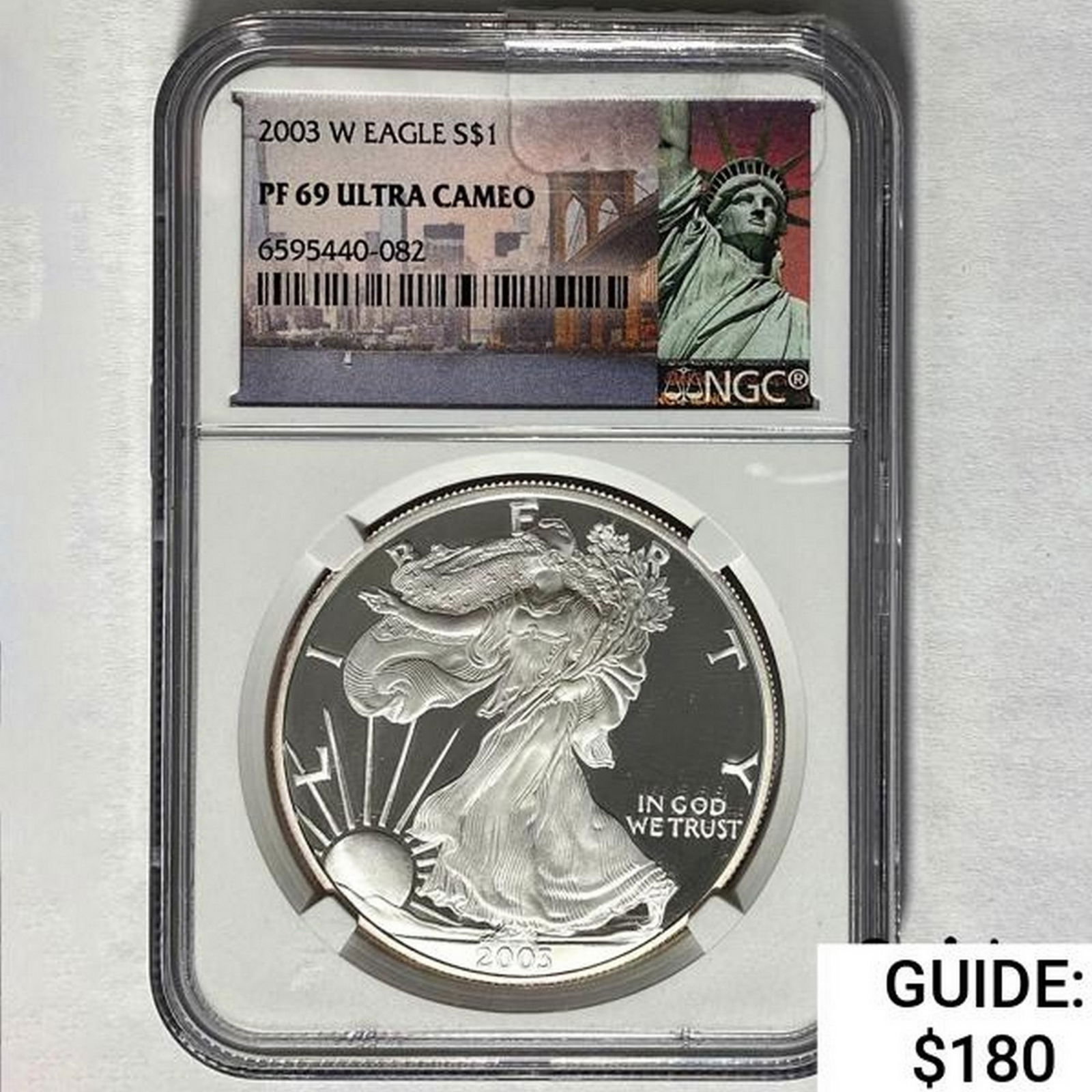 2003-W Silver Eagle NGC PF69 ULTRA CAMEO (1 of 2)
