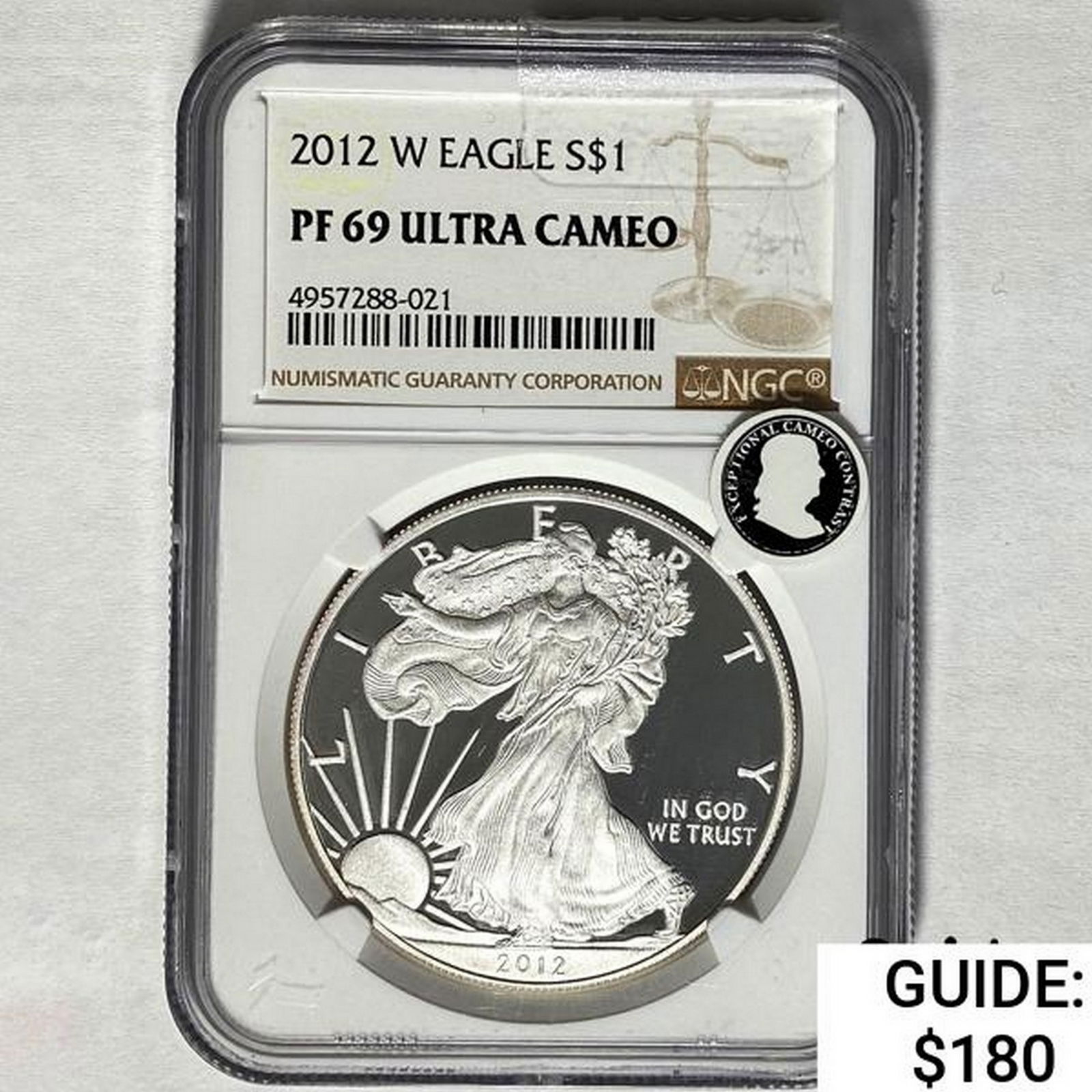 2012-W Silver Eagle NGC PF69 ULTRA CAMEO (1 of 2)