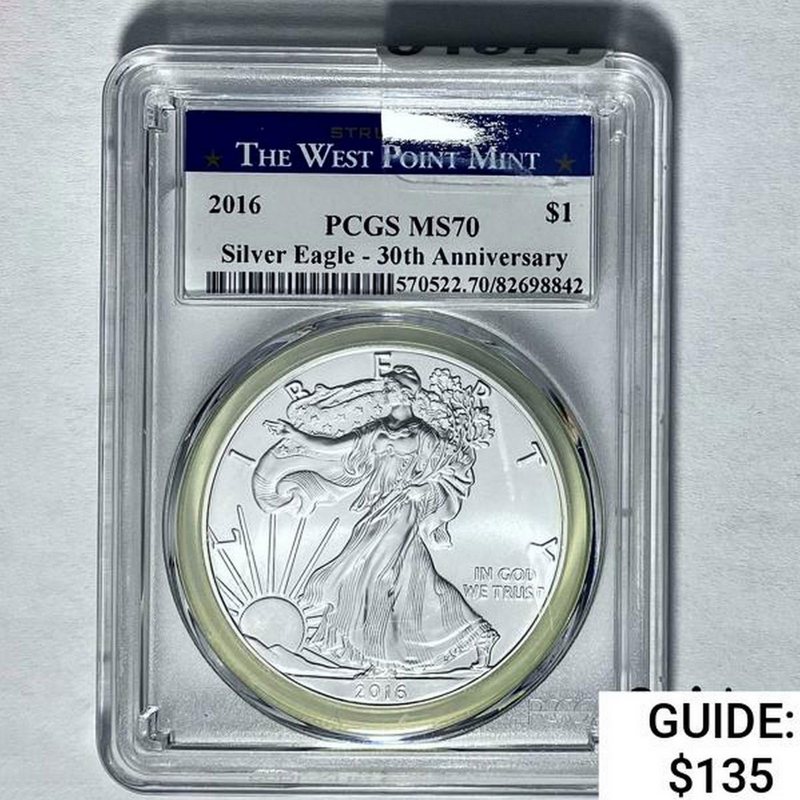 2016 Silver Eagle PCGS MS70 (1 of 2)
