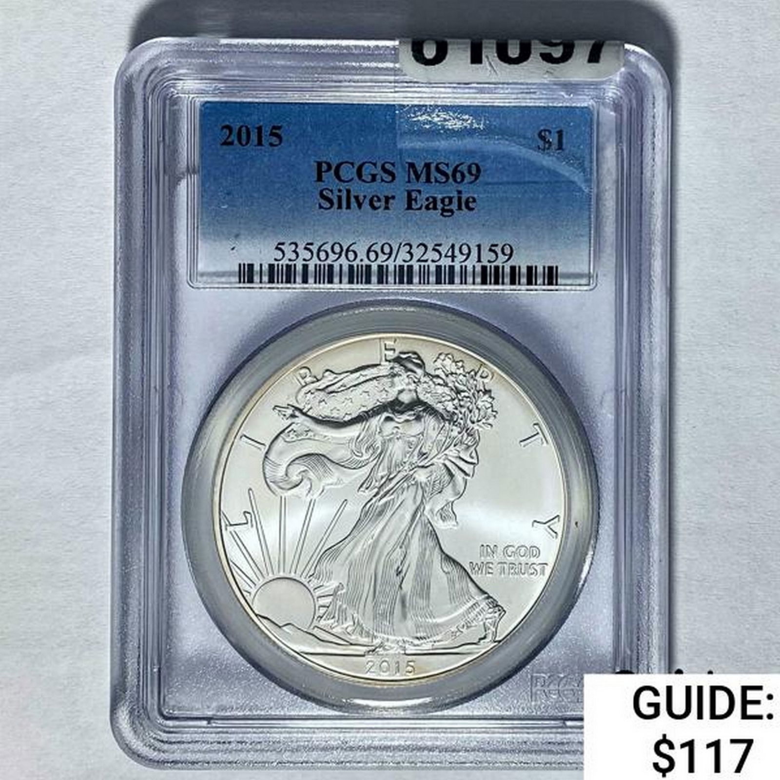 2015 Silver Eagle PCGS MS69 (1 of 2)