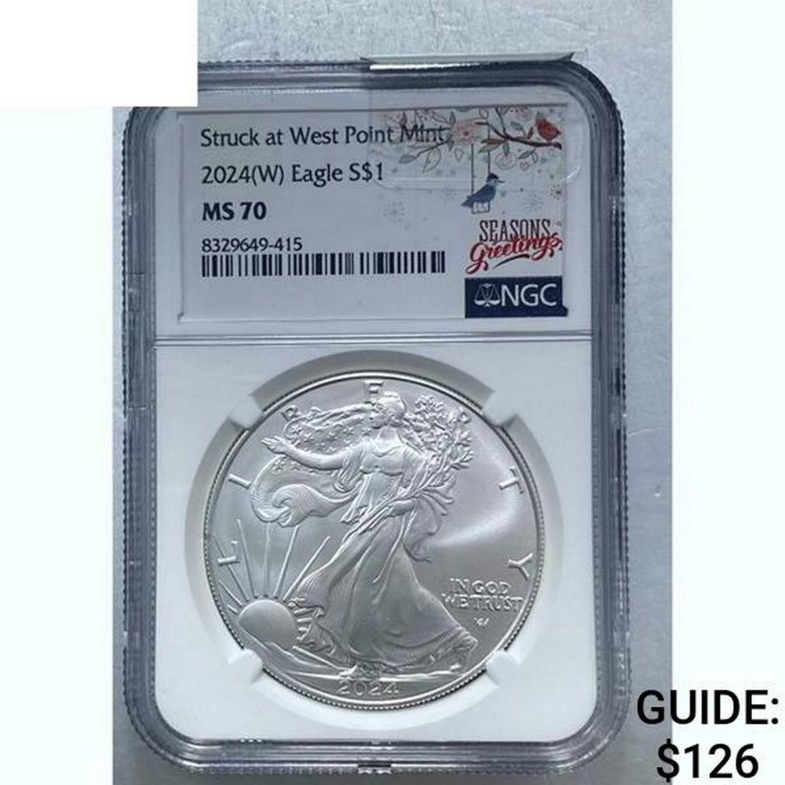 2024-W Silver Eagle NGC MS70 (1 of 2)