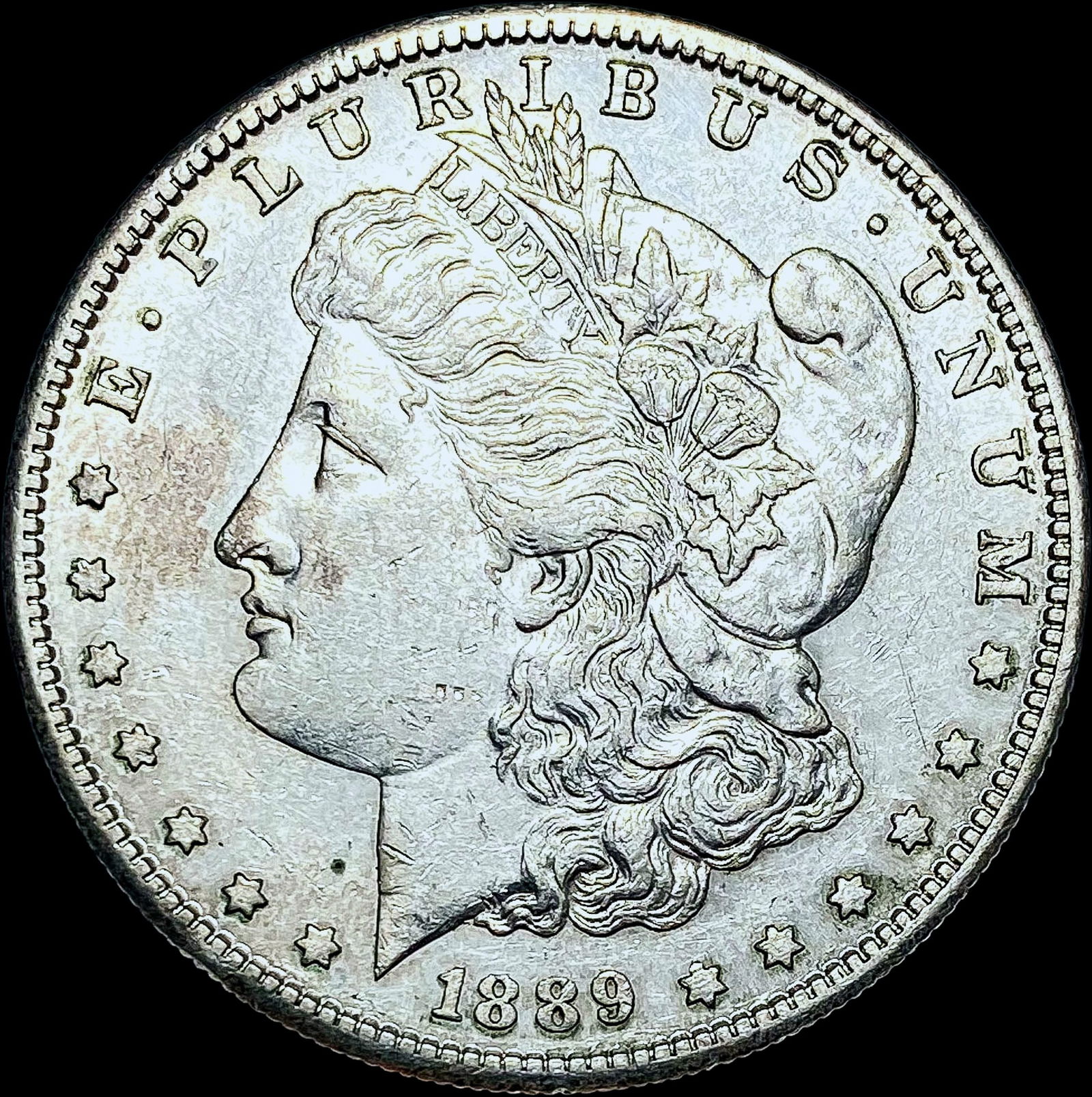 1889-S Silver Morgan Dollar CHOICE AU (1 of 2)