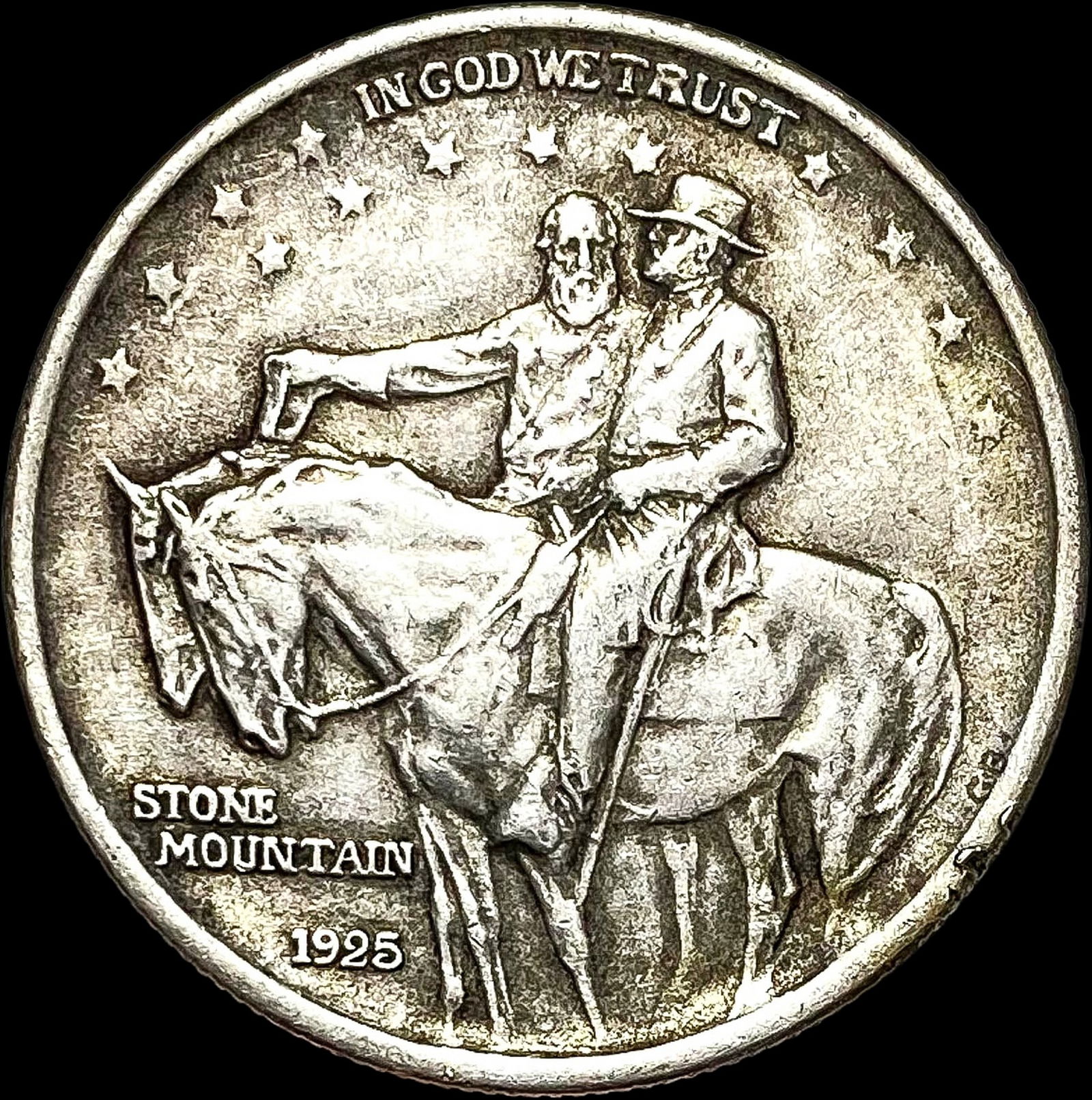 1925 Stone Mountain Half Dollar NEARLY UNCIRCULATED (1 of 2)