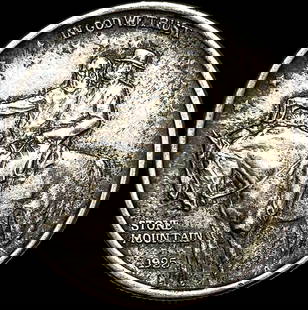 1925 Stone Mountain Half Dollar NEARLY UNCIRCULATED: 1925 Stone Mountain Half Dollar NEARLY UNCIRCULATED