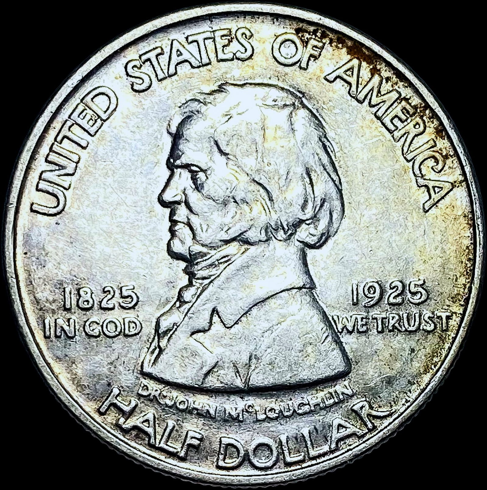 1925 Silver Fort Vancouver Half Dollar GEM BU (1 of 2)