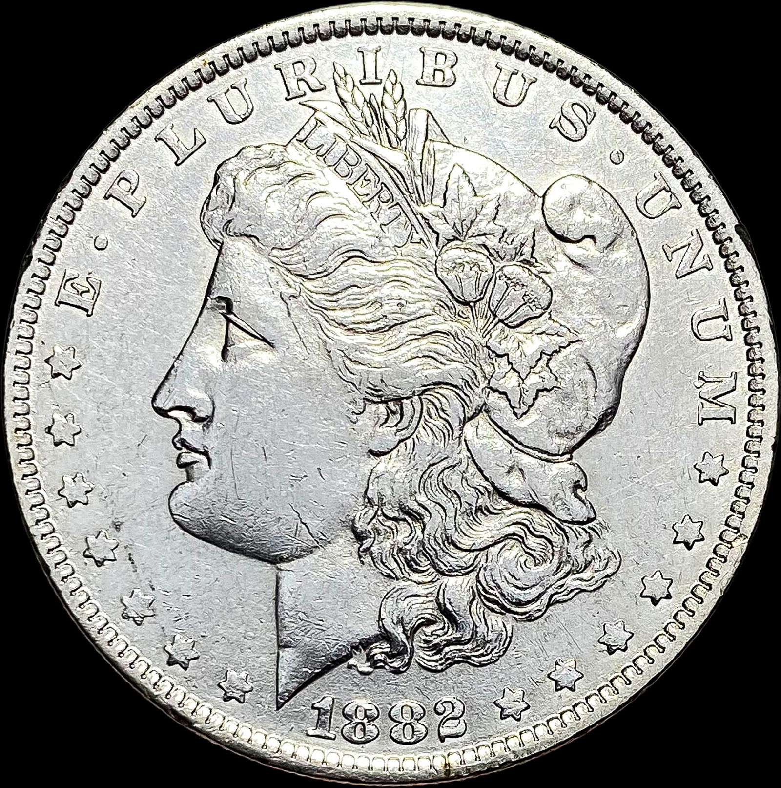 1882-O/S Morgan Silver Dollar UNCIRCULATED (1 of 2)