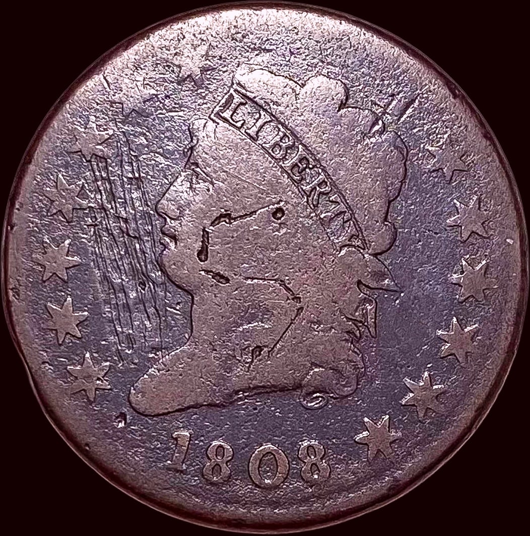 1808 Classic Head Large Cent HIGH GRADE (1 of 2)