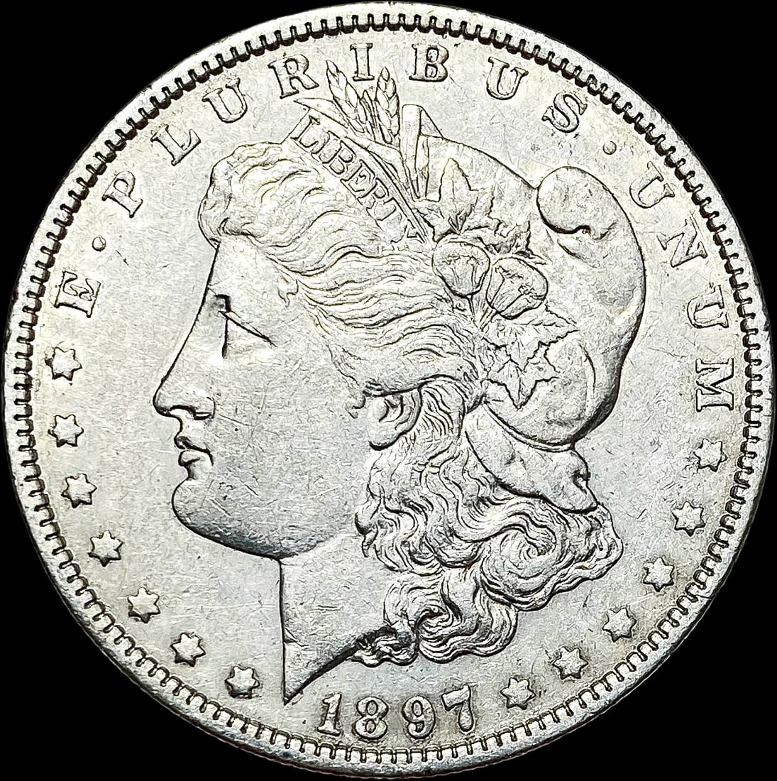 1897-O Silver Morgan Dollar CLOSELY UNCIRCULATED (1 of 2)