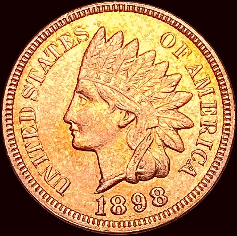 1898 Indian Head Cent UNCIRCULATED (1 of 2)