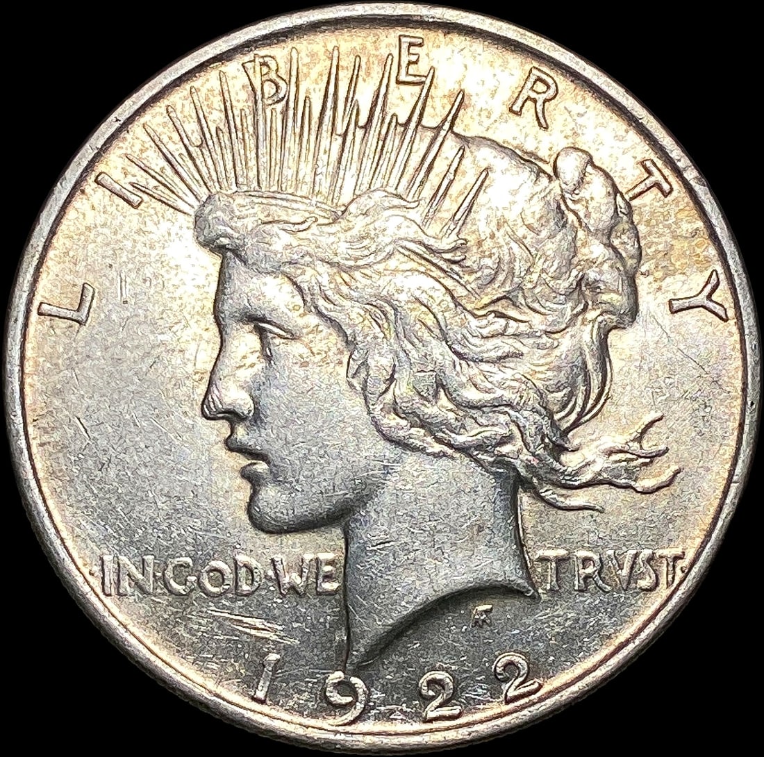 1922-D Silver Peace Dollar CLOSELY UNCIRCULATED (1 of 2)