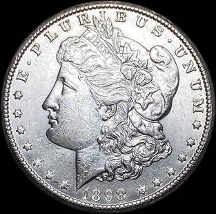 1898-O Morgan Silver Dollar UNCIRCULATED: 1898-O Morgan Silver Dollar UNCIRCULATED