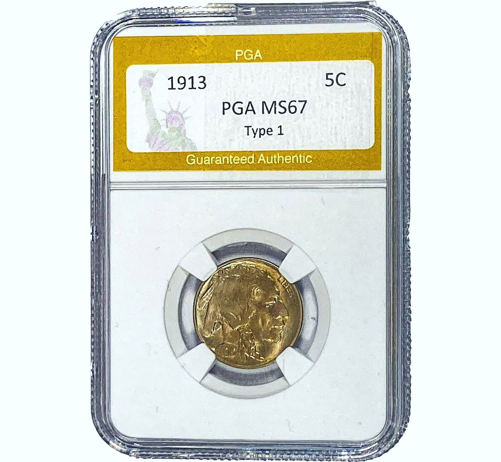 1913 Buffalo Nickel PGA MS67 (1 of 2)