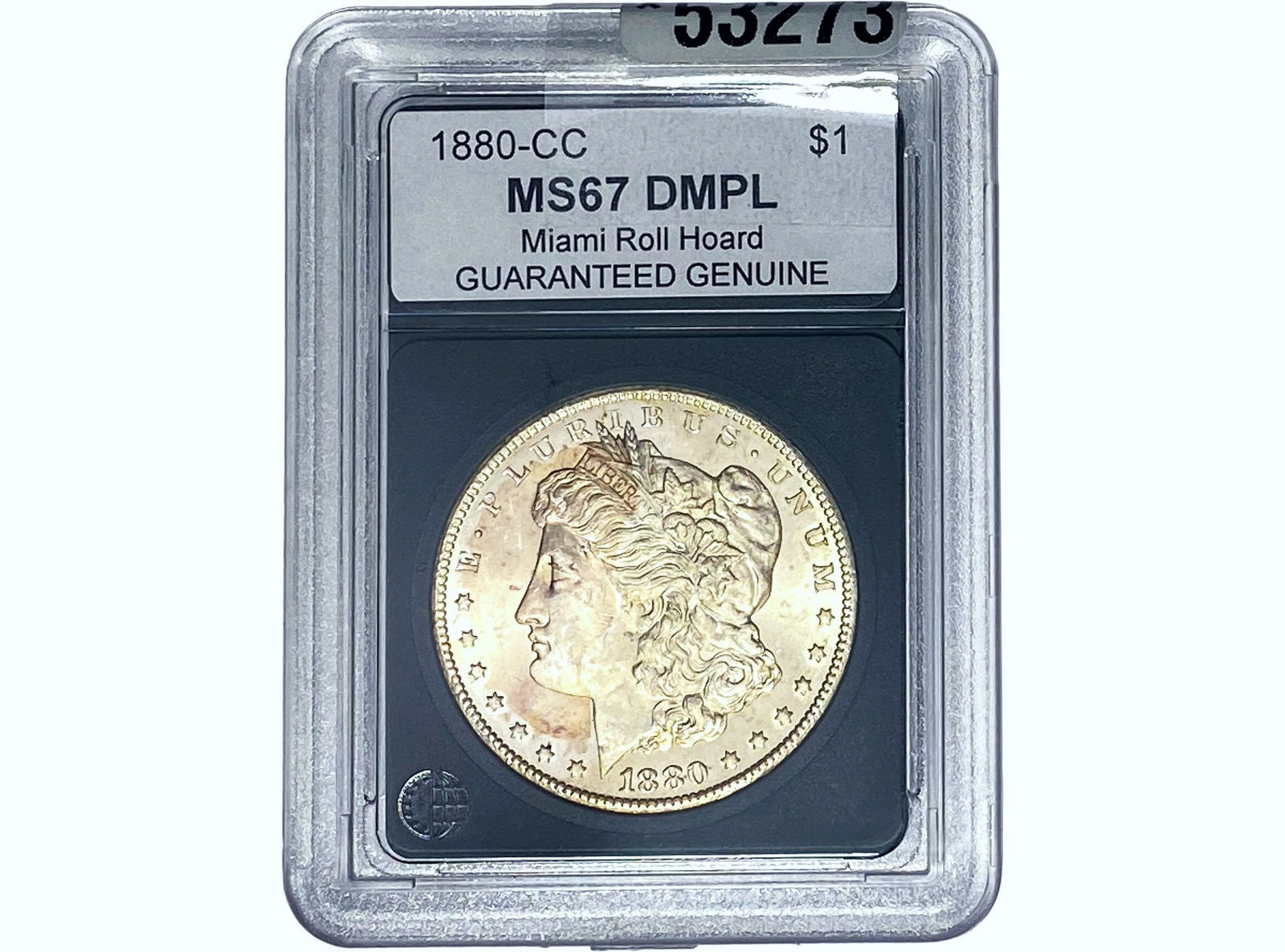 1880-CC Morgan Silver Dollar GG MS67 DMPL (1 of 2)