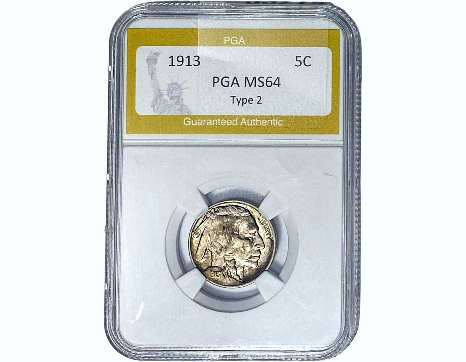 1913 Buffalo Nickel PGA MS64 (1 of 2)