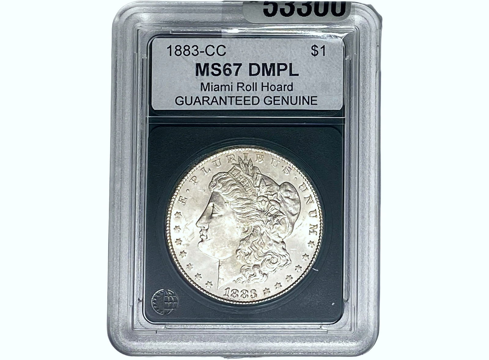 1883-CC Morgan Silver Dollar GG MS67 DMPL (1 of 2)