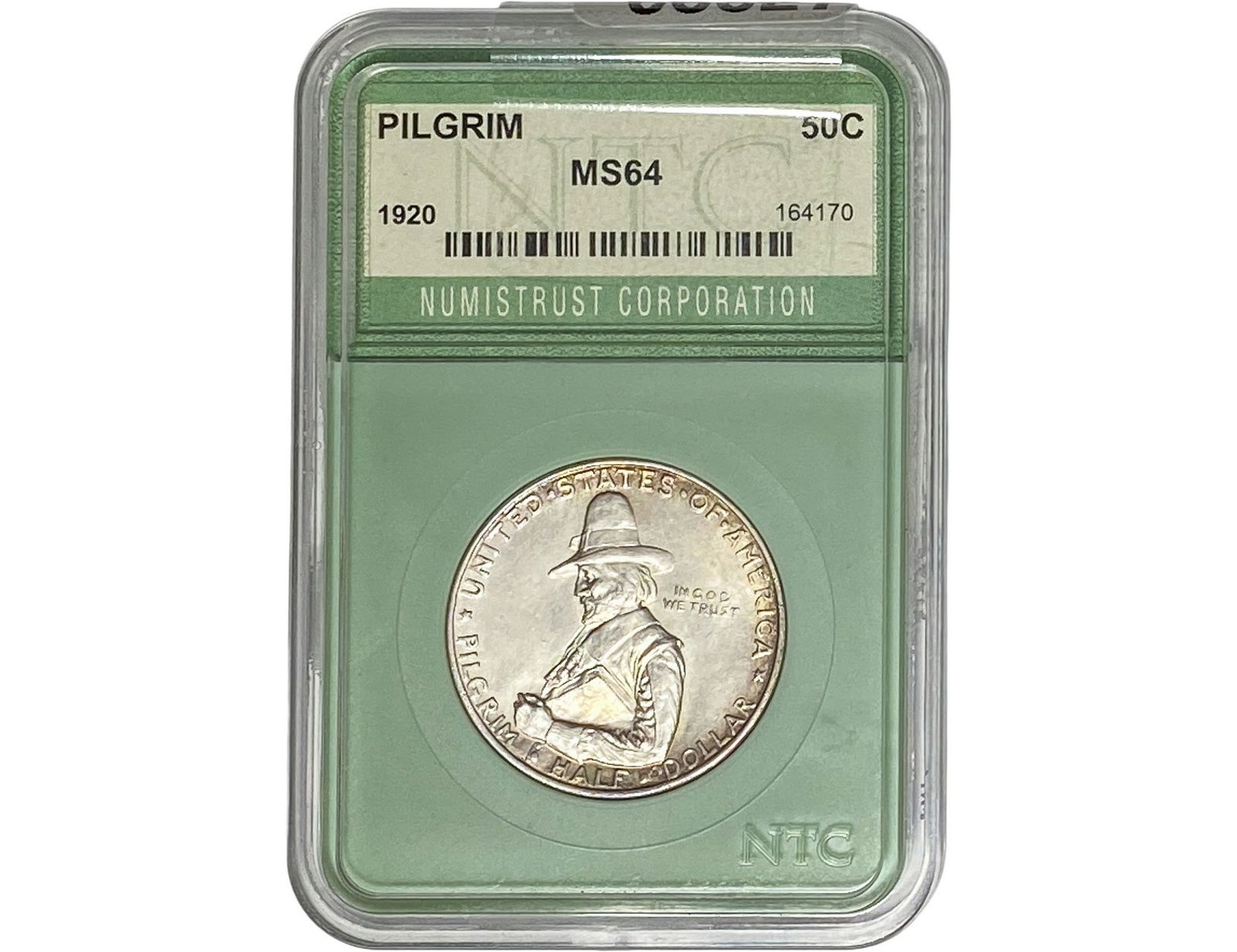 1920 Pilgrim Half Dollar NTC MS64 (1 of 2)