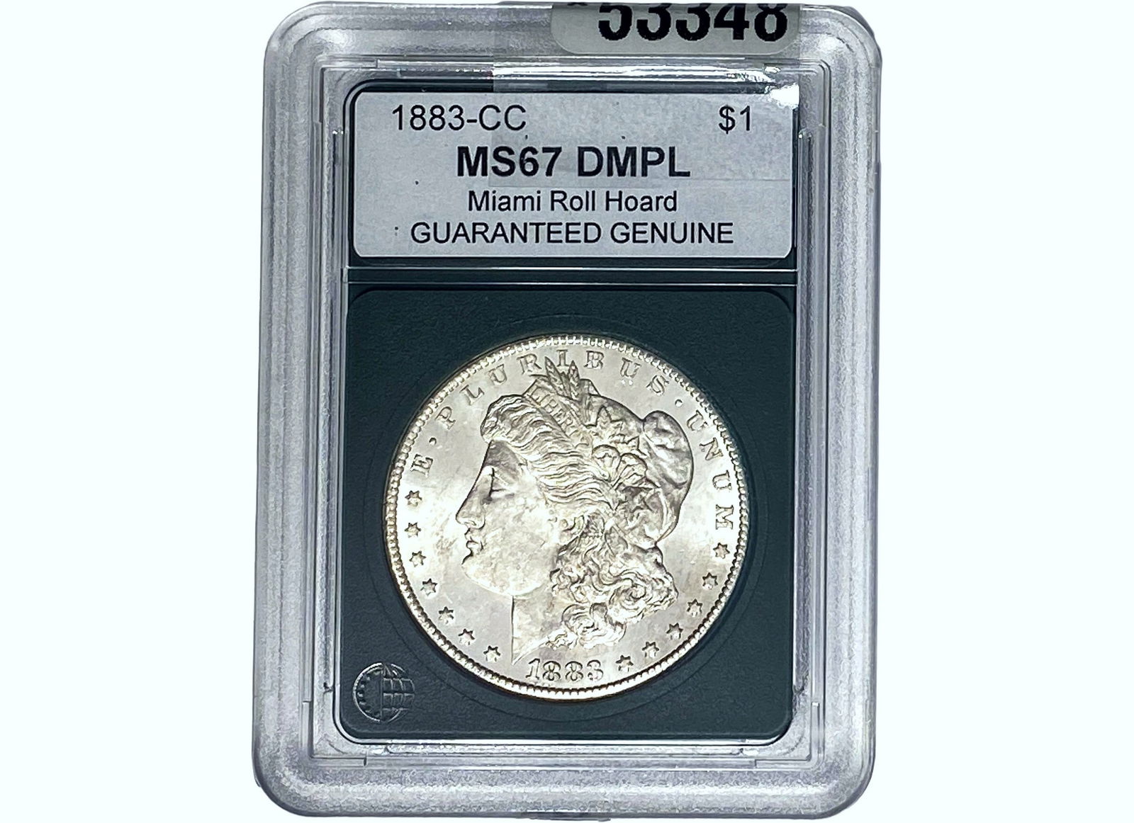 1883-CC Morgan Silver Dollar GG MS67 DMPL (1 of 2)