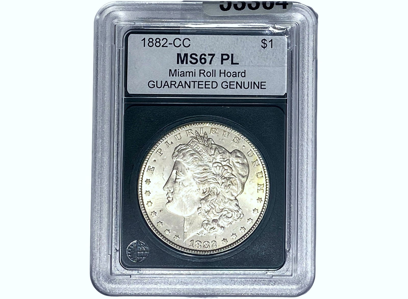 1882-CC Morgan Silver Dollar GG MS67 PL (1 of 2)