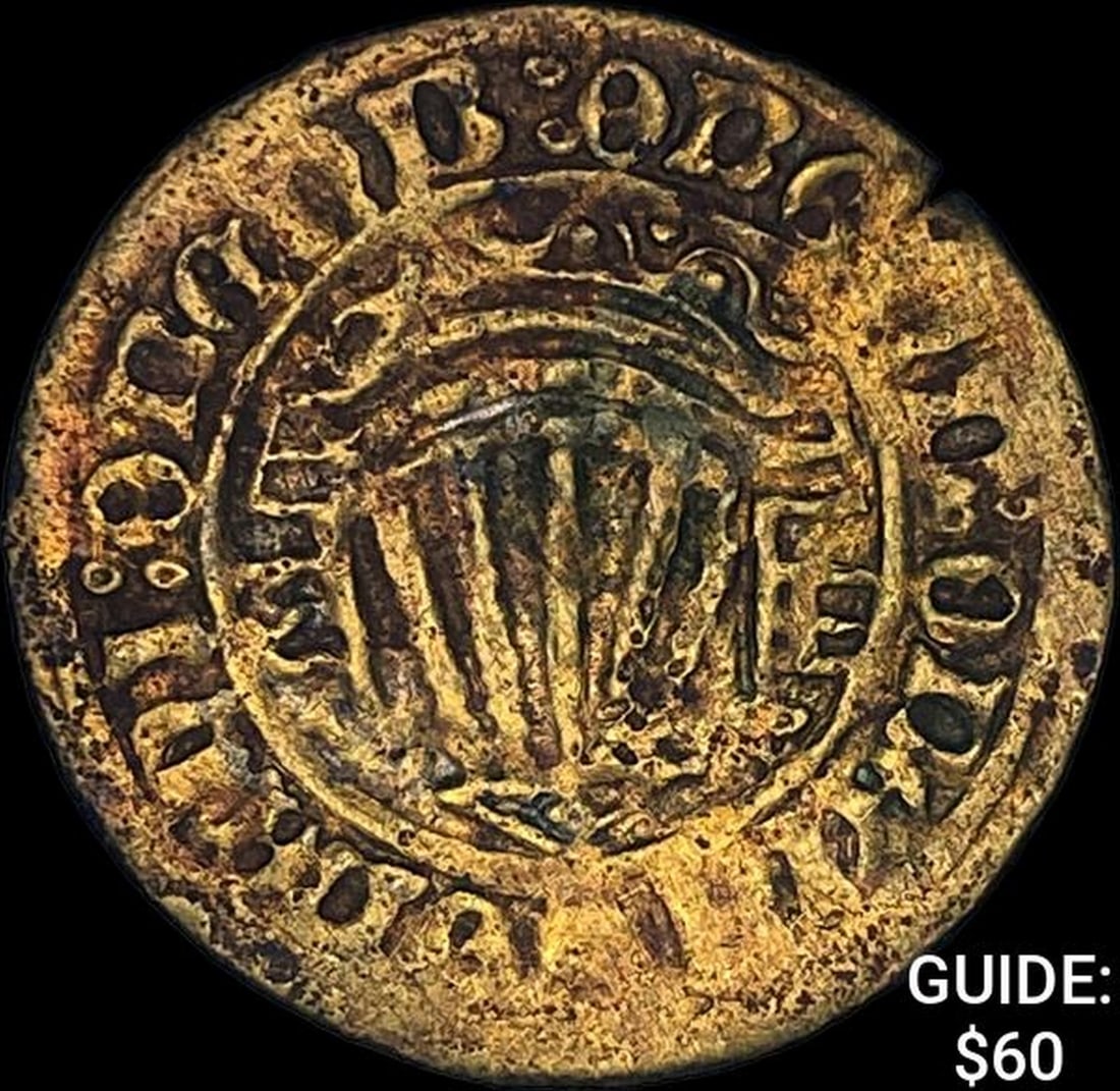 [1490-1550] Nuremberg "Ship-Penny' Jeton NEARLY UNCIRCULATED: [1490-1550] Nuremberg "Ship-Penny' Jeton NEARLY UNCIRCULATED