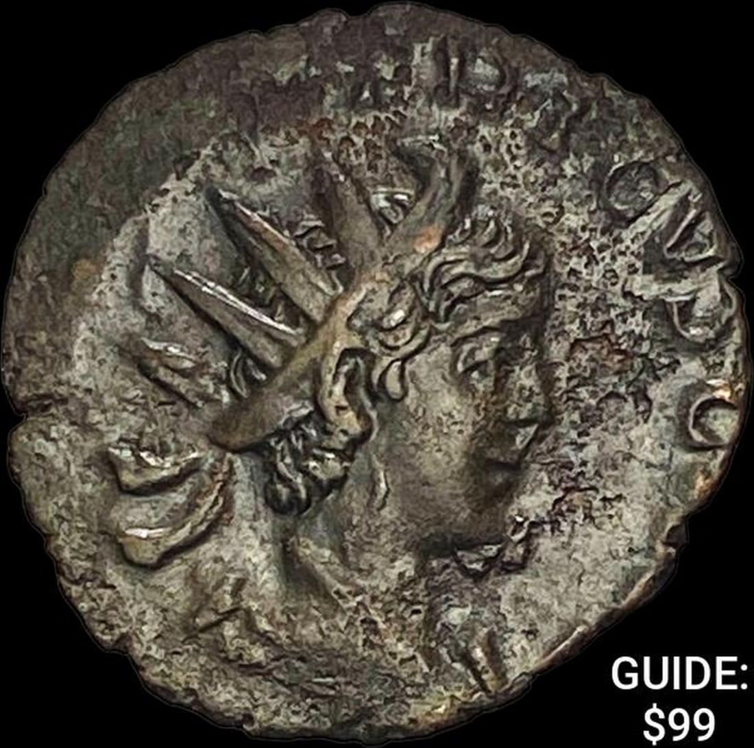 260-269 AD Roman Gallic Potassium Antonius CLOSELY UNCIRCULATED: 260-269 AD Roman Gallic Potassium Antonius CLOSELY UNCIRCULATED