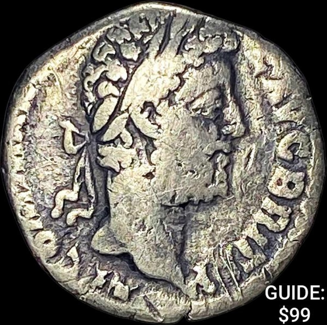 195-17 AD Roman Clod Albinus Silver Denarius NEARLY UNCIRCULATED: 195-17 AD Roman Clod Albinus Silver Denarius NEARLY UNCIRCULATED