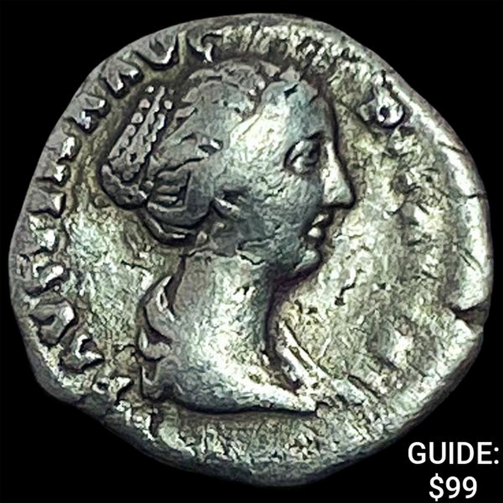 147-176 AD Roman Faustina Jr. Silver Denarius NEARLY UNCIRCULATED: 147-176 AD Roman Faustina Jr. Silver Denarius NEARLY UNCIRCULATED
