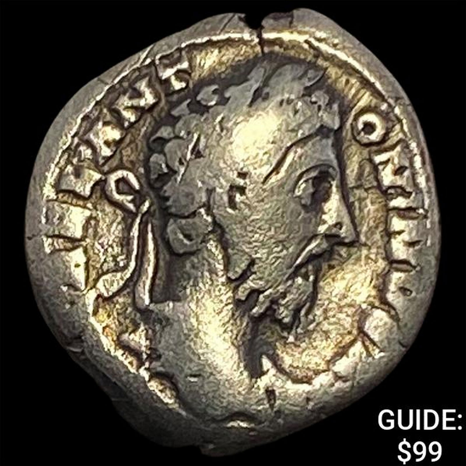 177-192 Roman Commodus Silver Denarius NEARLY UNCIRCULATED (1 of 2)