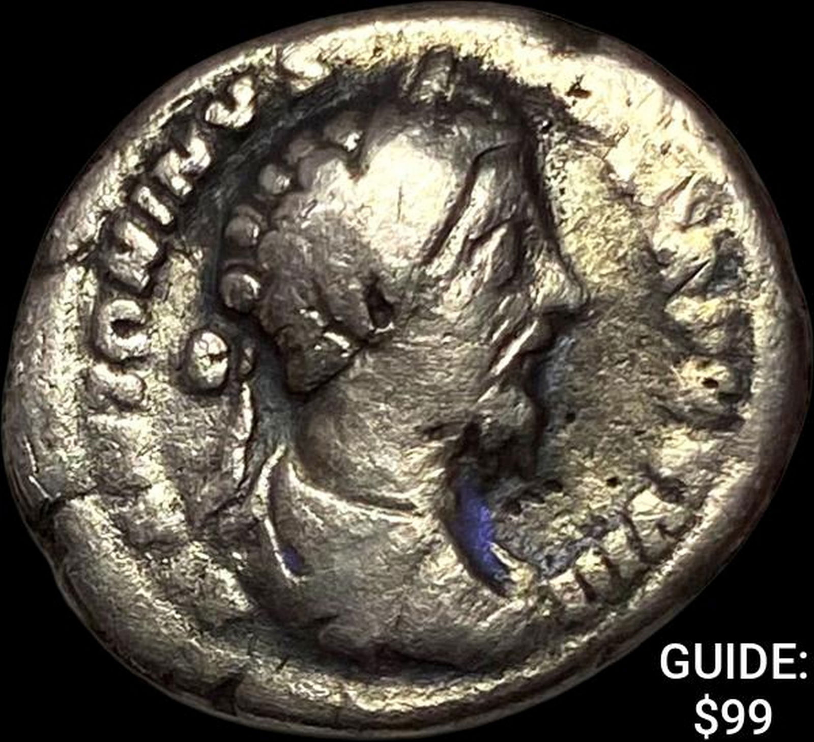 Roman Commodus 177-192 AD Silver Denarius NEARLY UNCIRCULATED (1 of 2)