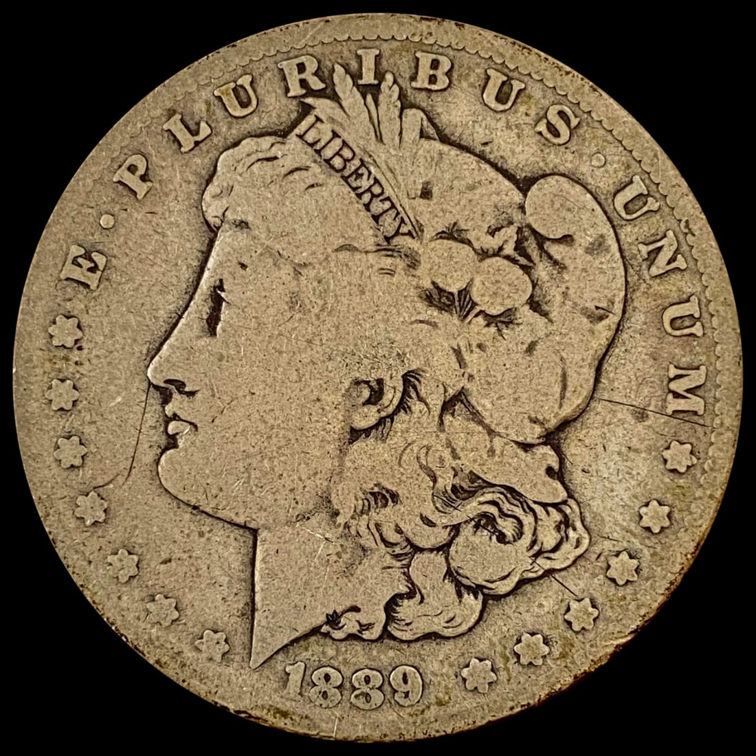 1889-CC Morgan Silver Dollar NICELY CIRCULATED (1 of 2)