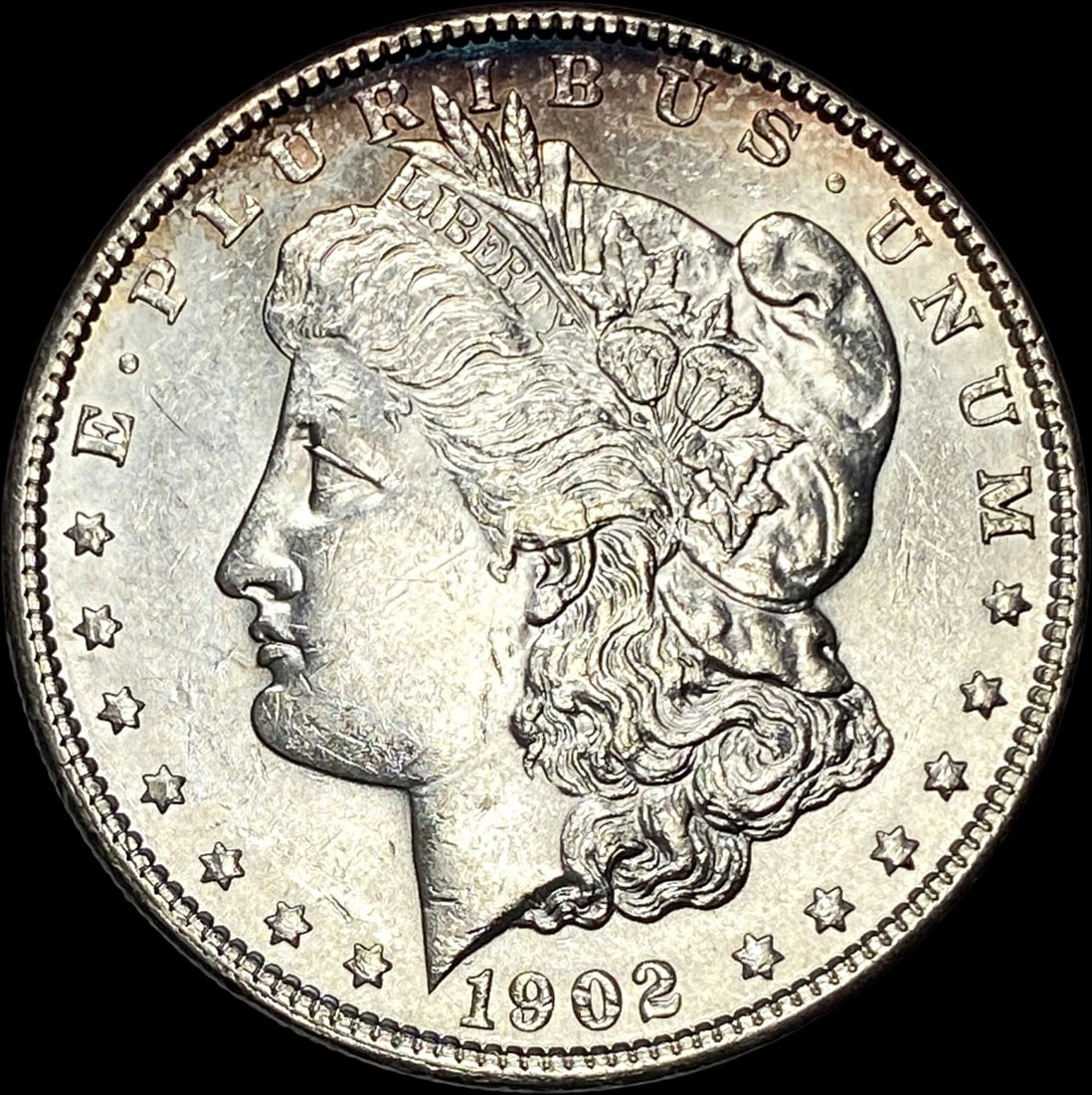 1902 Silver Morgan Dollar CLOSELY  UNCIRCULATED (1 of 2)