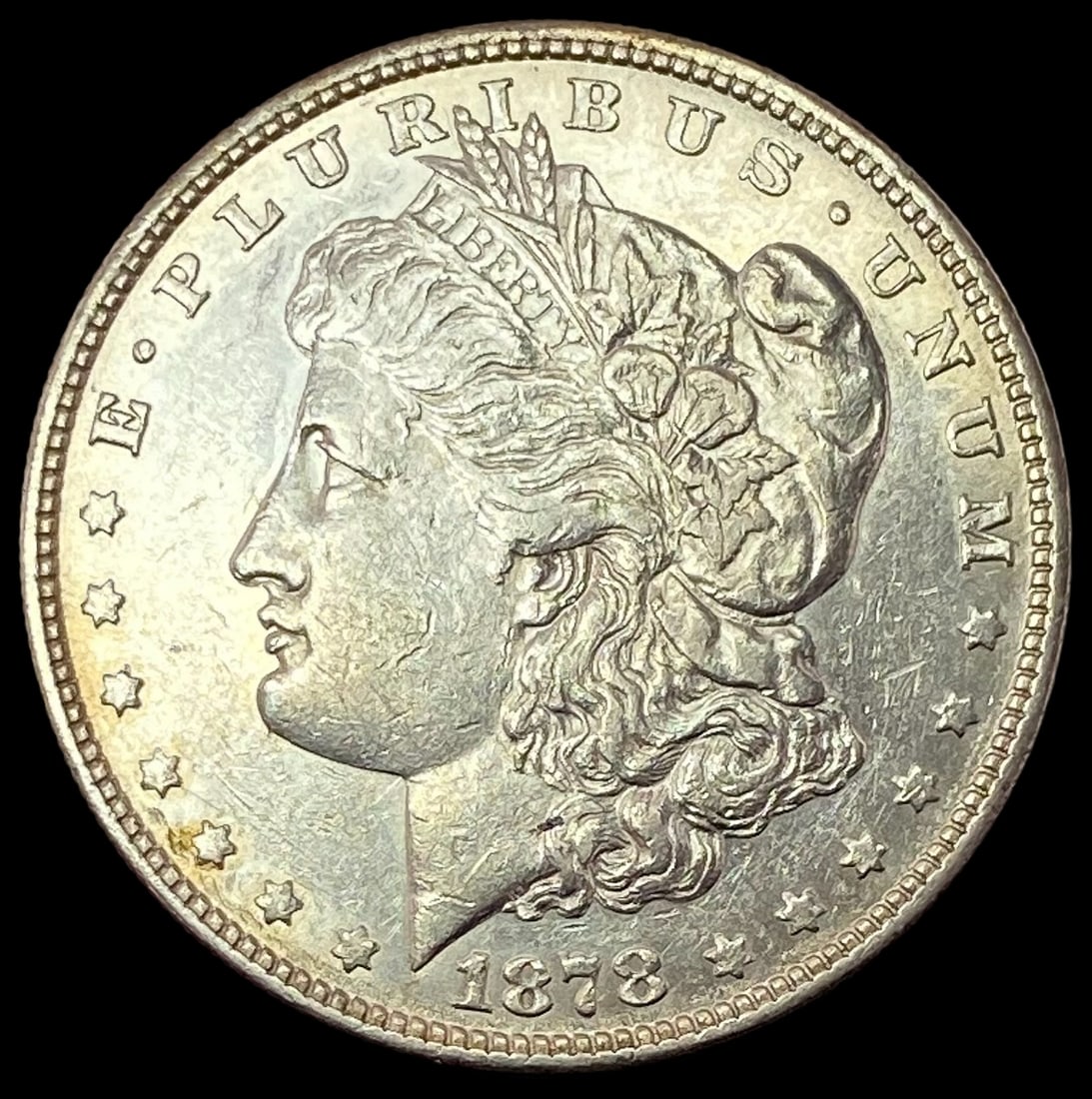 1878 8TF Silver Morgan Dollar UNC (1 of 2)