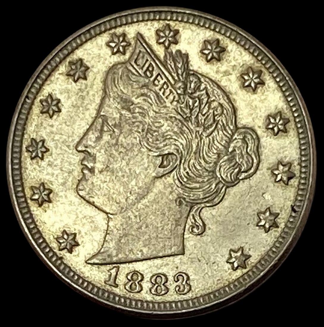 1883 Liberty Victory Nickel w/Cents UNCIRCULATE: 1883 Liberty Victory Nickel w/Cents UNCIRCULATE