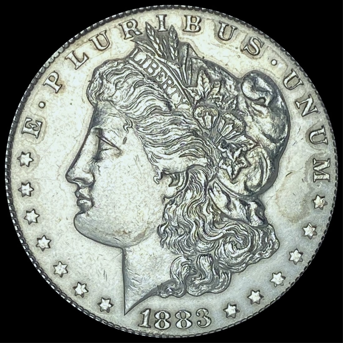 1883-CC Morgan Silver Dollar CHOICE AU (1 of 2)