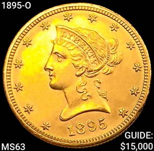 1895-O $10 Gold Eagle CHOICE BU: 1895-O $10 Gold Eagle CHOICE BU