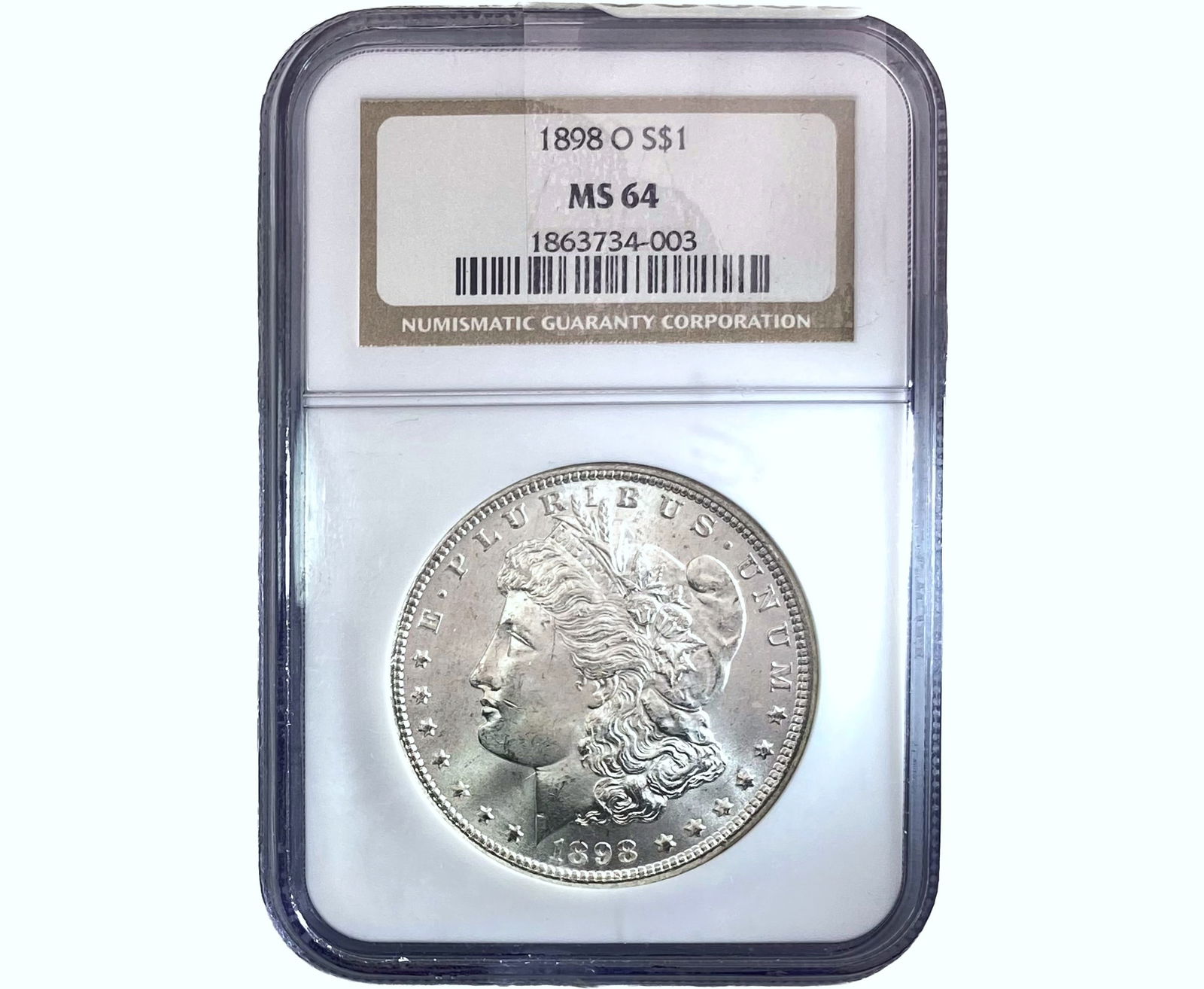1898-O Morgan Silver Dollar NGC MS64 (1 of 2)