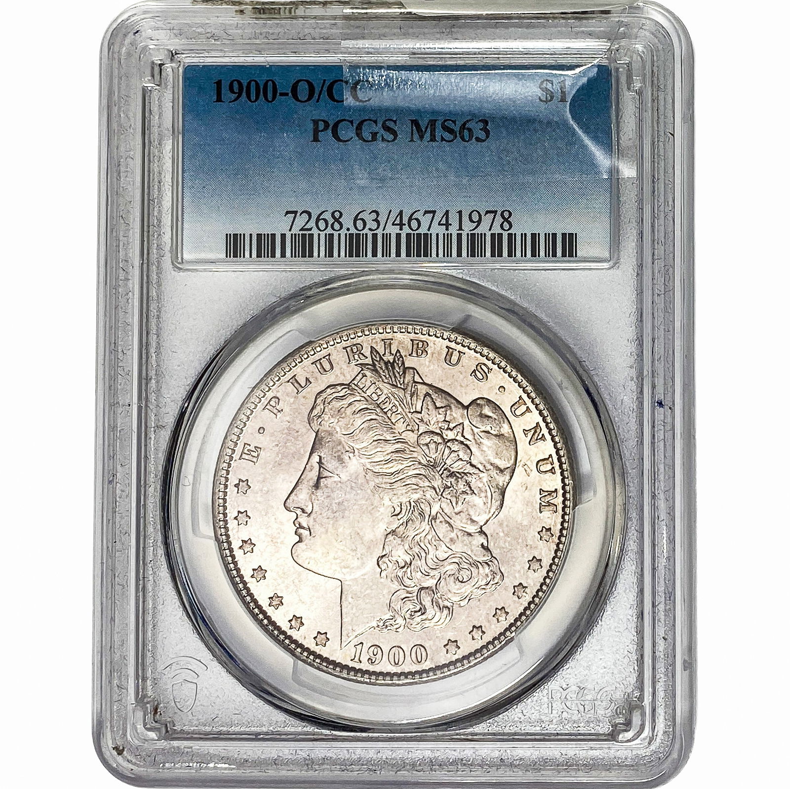 1900-O/CC Morgan Silver Dollar PCGS MS63 (1 of 2)