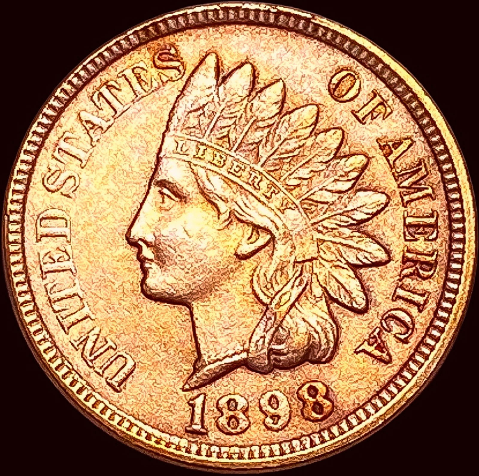 1898 Indian Head Cent UNCIRCULATED (1 of 2)