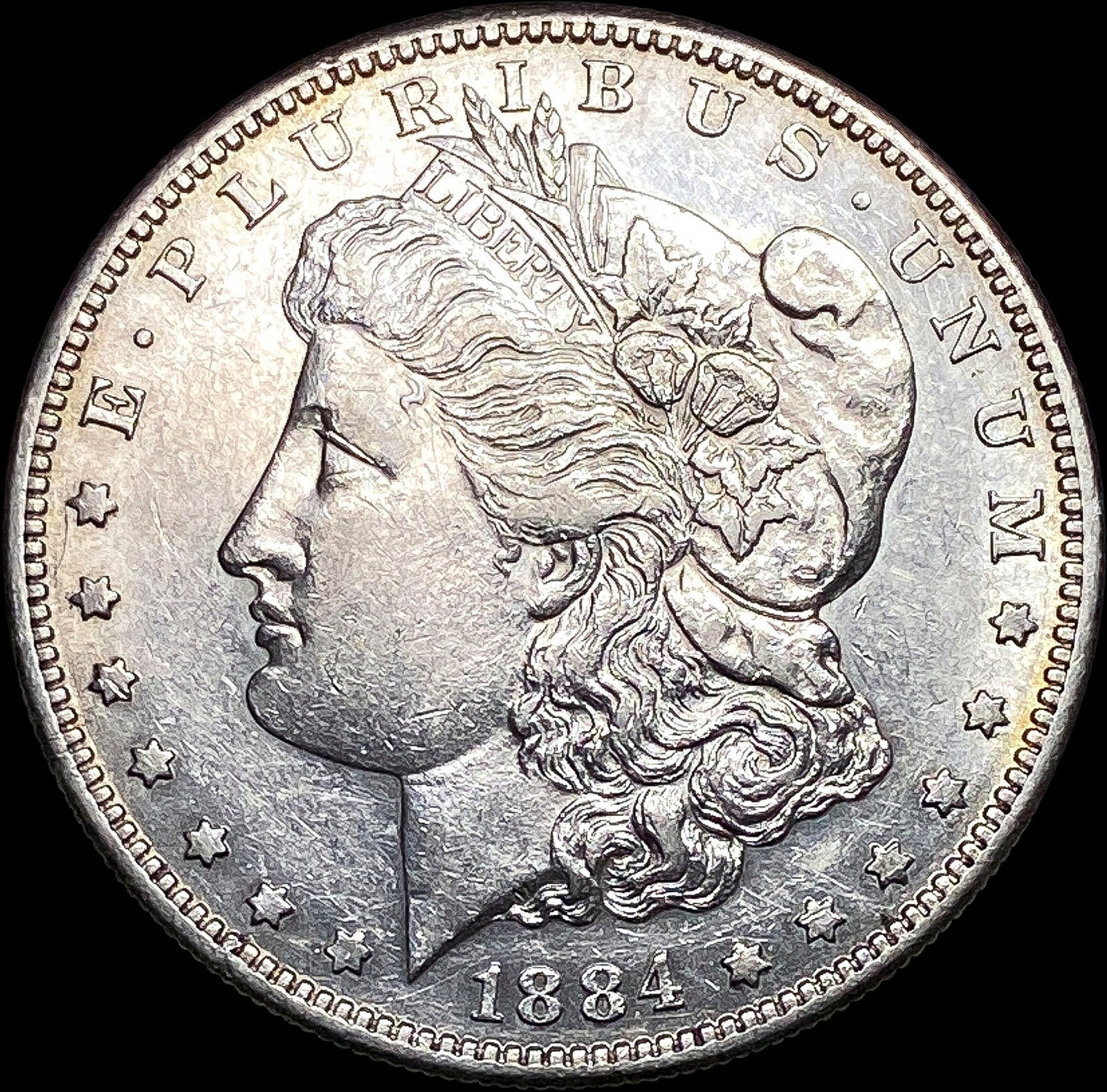 1884-S Silver Morgan Dollar CLOSELY UNCIRCULATED (1 of 2)