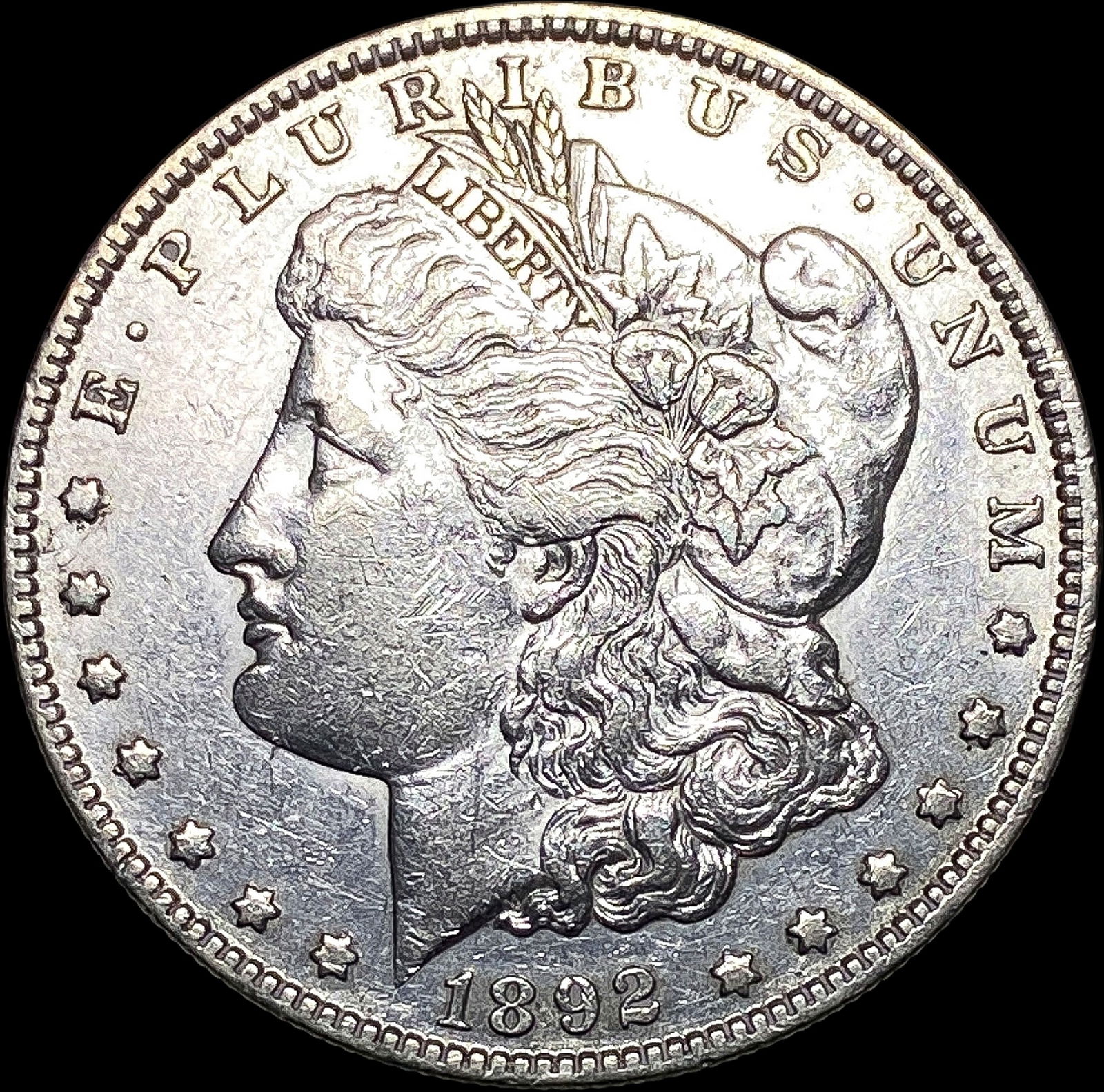 1892-S Silver Morgan Dollar CLOSELY UNCIRCULATED (1 of 2)