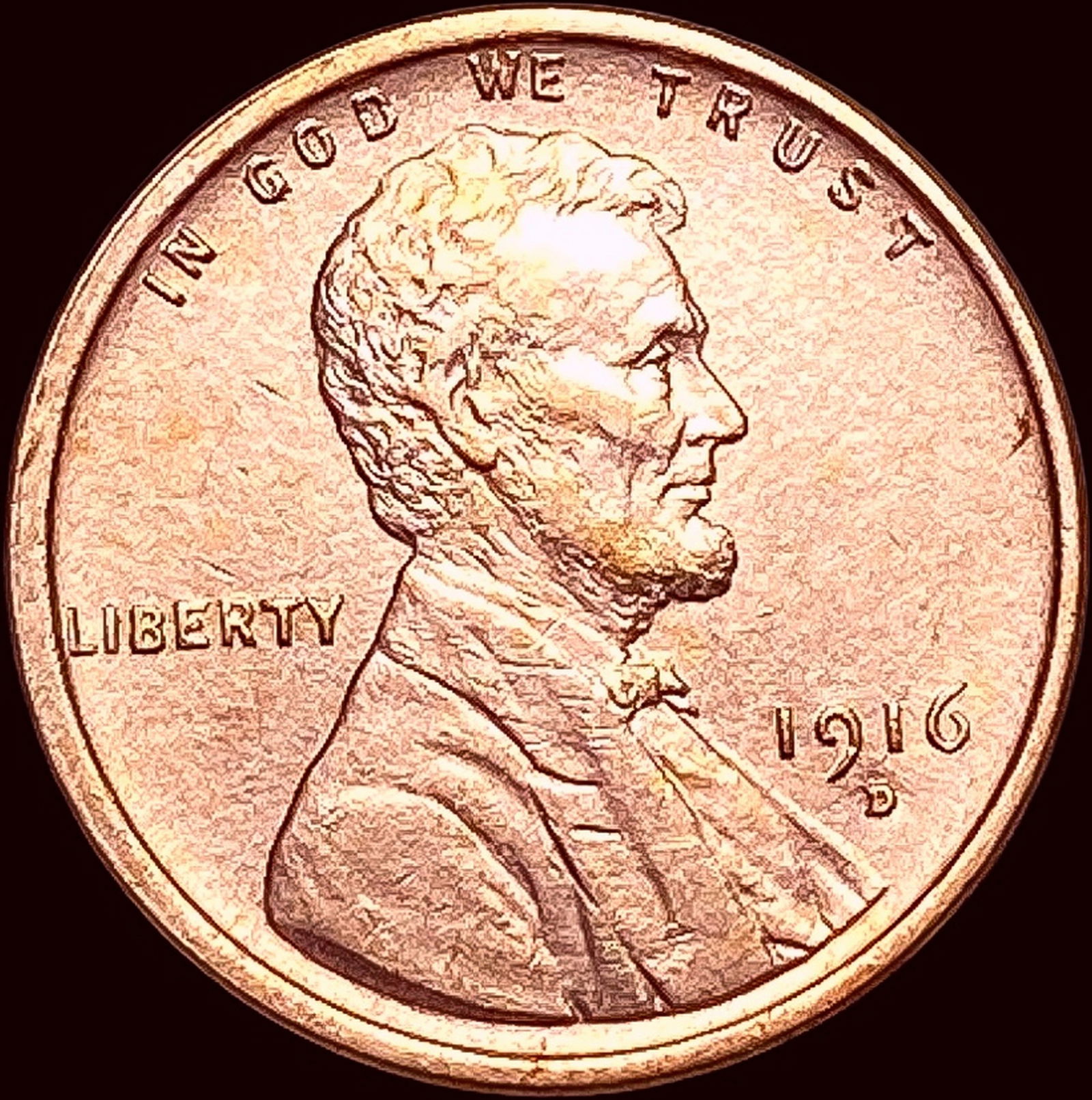 1916-D Lincoln Wheat Cent UNCIRCULATED (1 of 2)