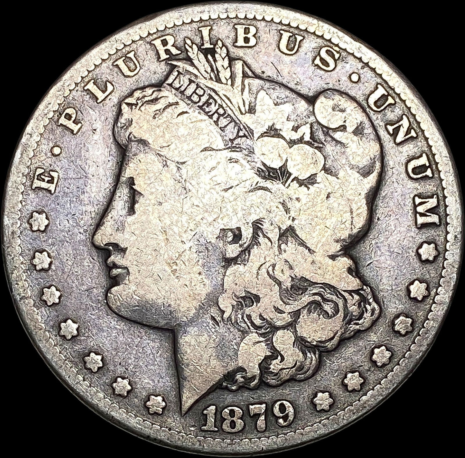 1879-CC Silver Morgan Dollar NICELY CIRCULATED (1 of 2)