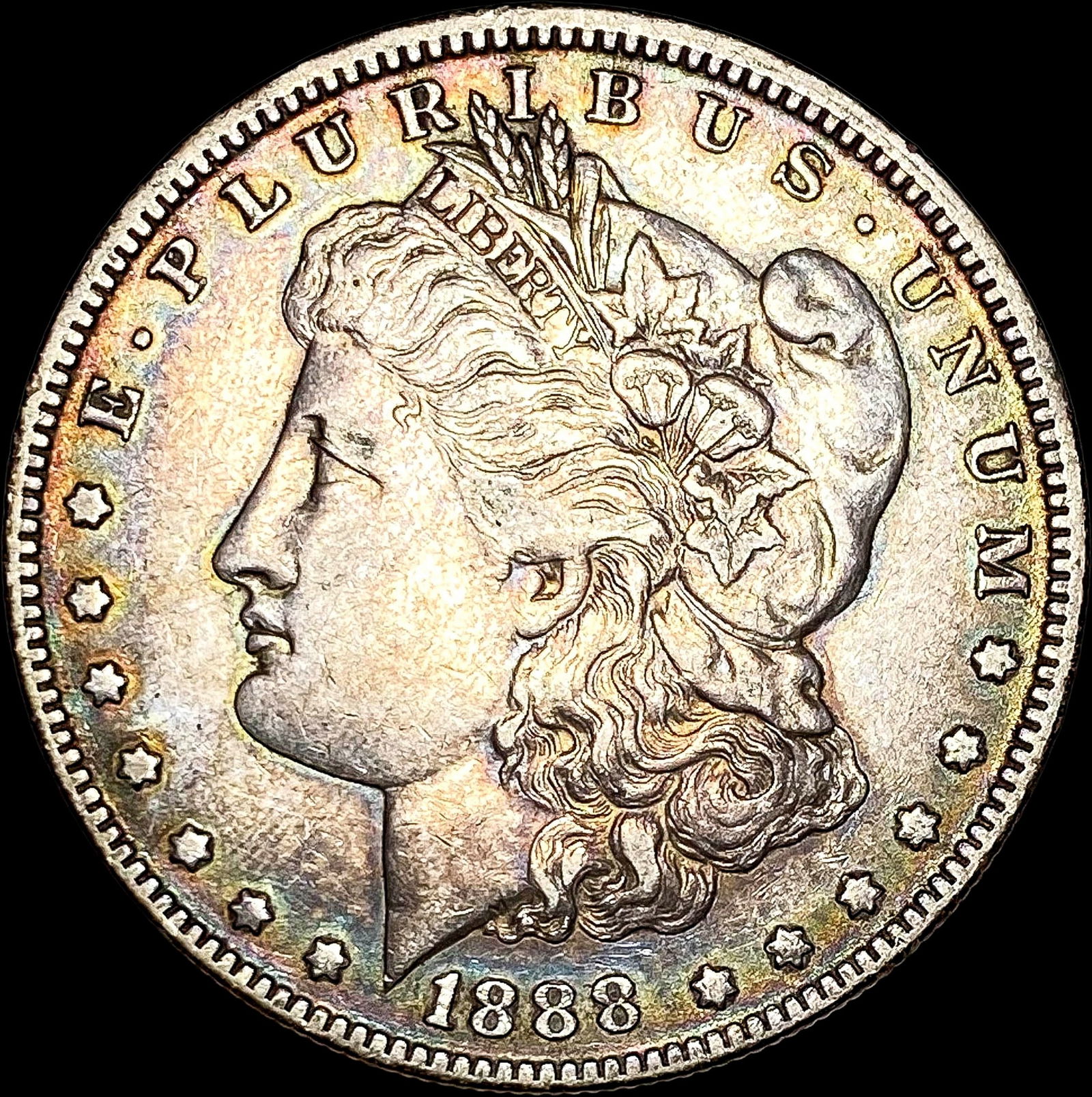 1888-O Silver Morgan Dollar CLOSELY UNCIRCULATED (1 of 2)