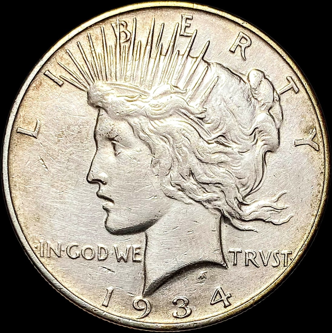 1934-D Silver Peace Dollar CLOSELY UNCIRCULATED (1 of 2)