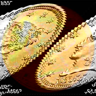 1855 $2.50 Gold Quarter Eagle CHOICE BU: 1855 $2.50 Gold Quarter Eagle CHOICE BU